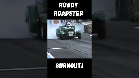 Rowdy Roadster Burnout! #shorts