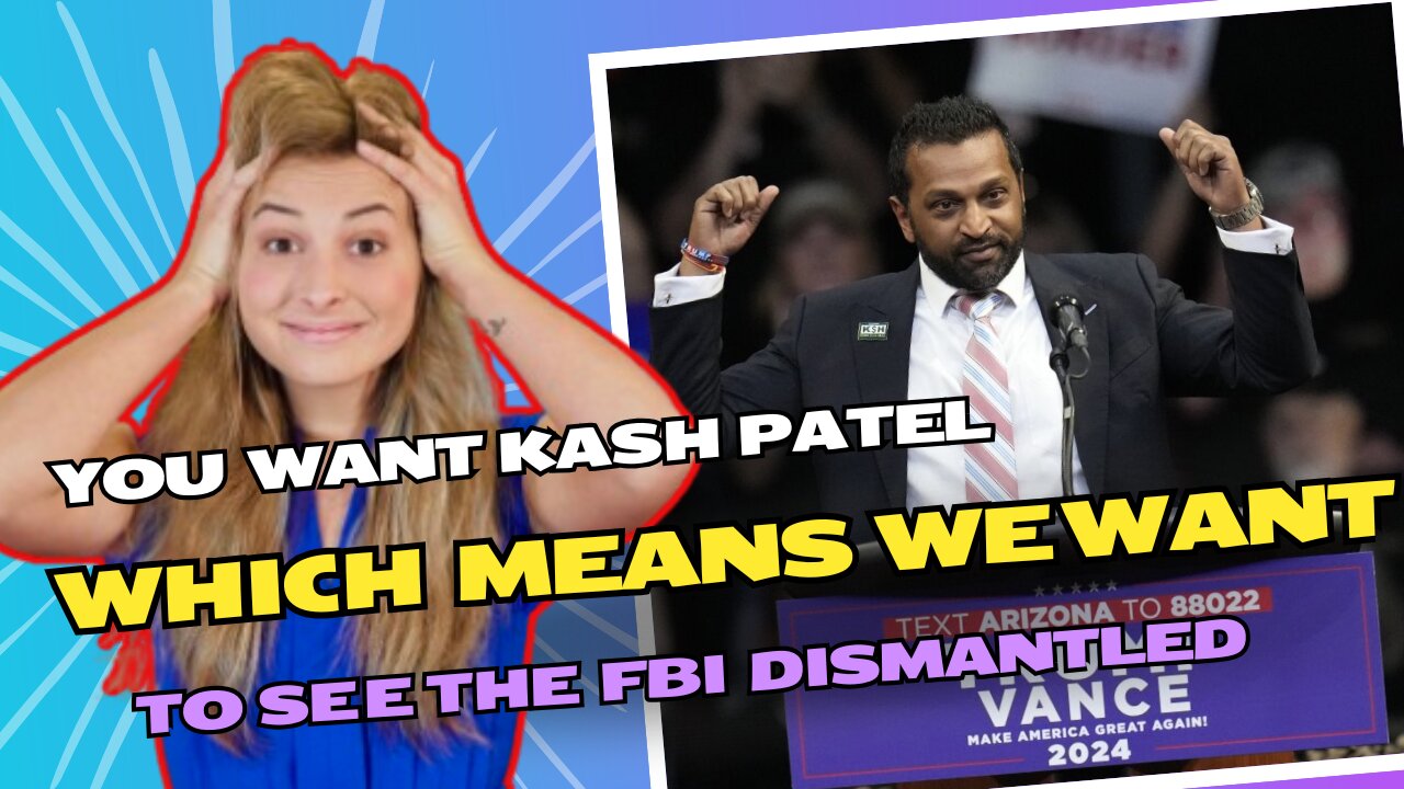 Trump chooses Kash Patel as the new head of the FBI to gut the FBI