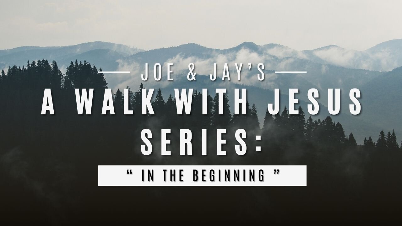 a walk with Jesus: In The Beginning