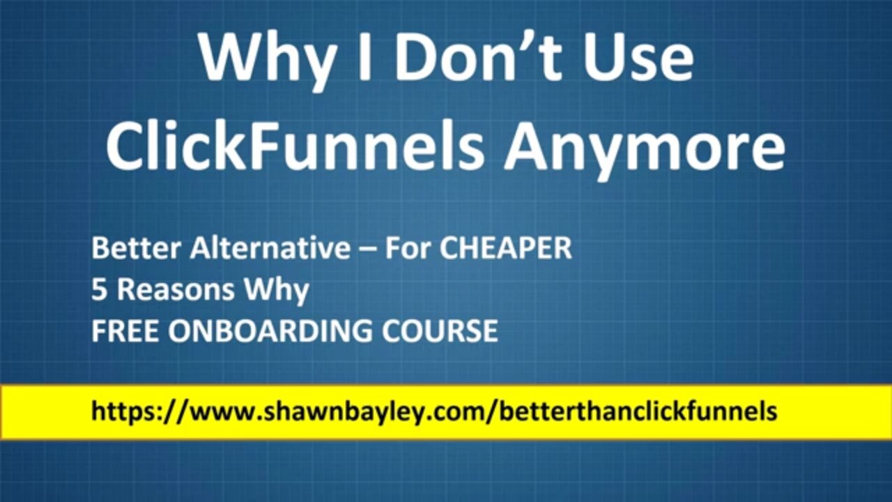 The BEST and CHEAPEST ClickFunnels Alternative | Import Your Funnels With One Click!