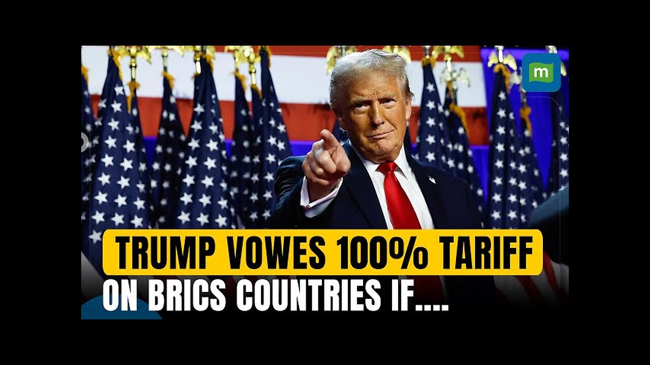 Donald Trump's Big Warning For India, China, Russia | BRICS 2024 | US Dollar Vs BRICS Currency