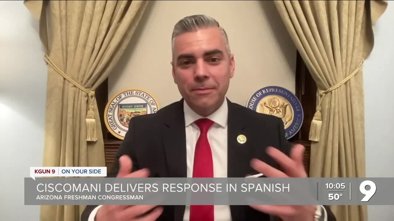U.S. Rep. Ciscomani delivers GOP response to State of the Union in Spanish