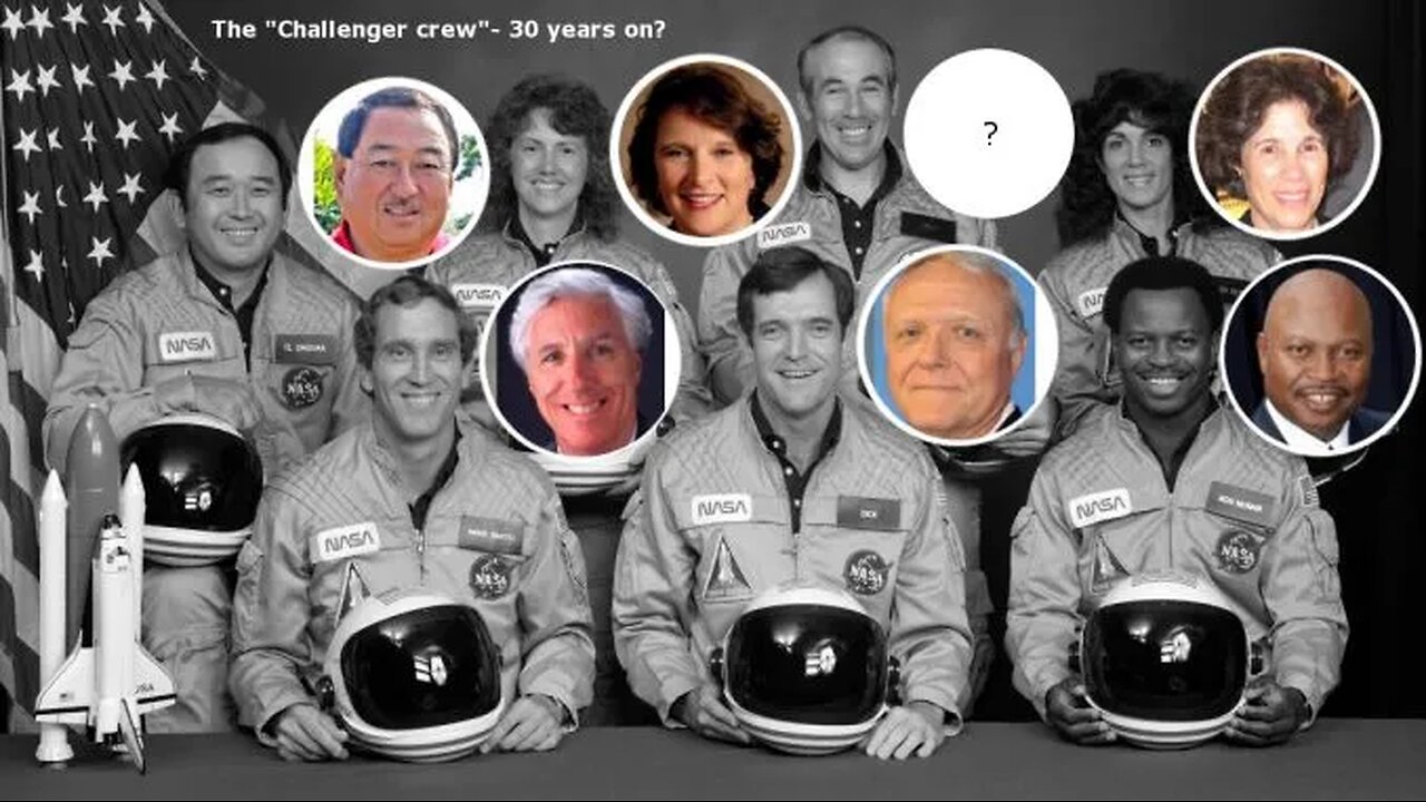 Challenger Crew Never Died. Nobody is going to space.