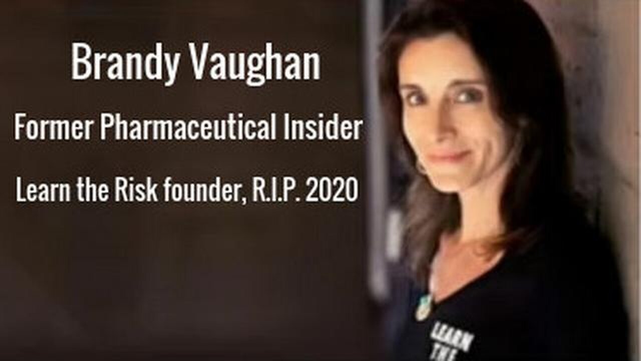 Brandy Vaughan – DEAD-Big-Pharma-WHISTLEBLOWER Exposes The Medical Industry