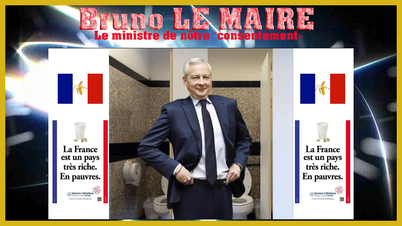 Bruno Le Maire ... Une arme de destruction massive pilotée par le "Deep State" (Hd 1080)