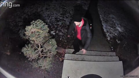 Porch Pirate Caught on Camera! Spokane, WA