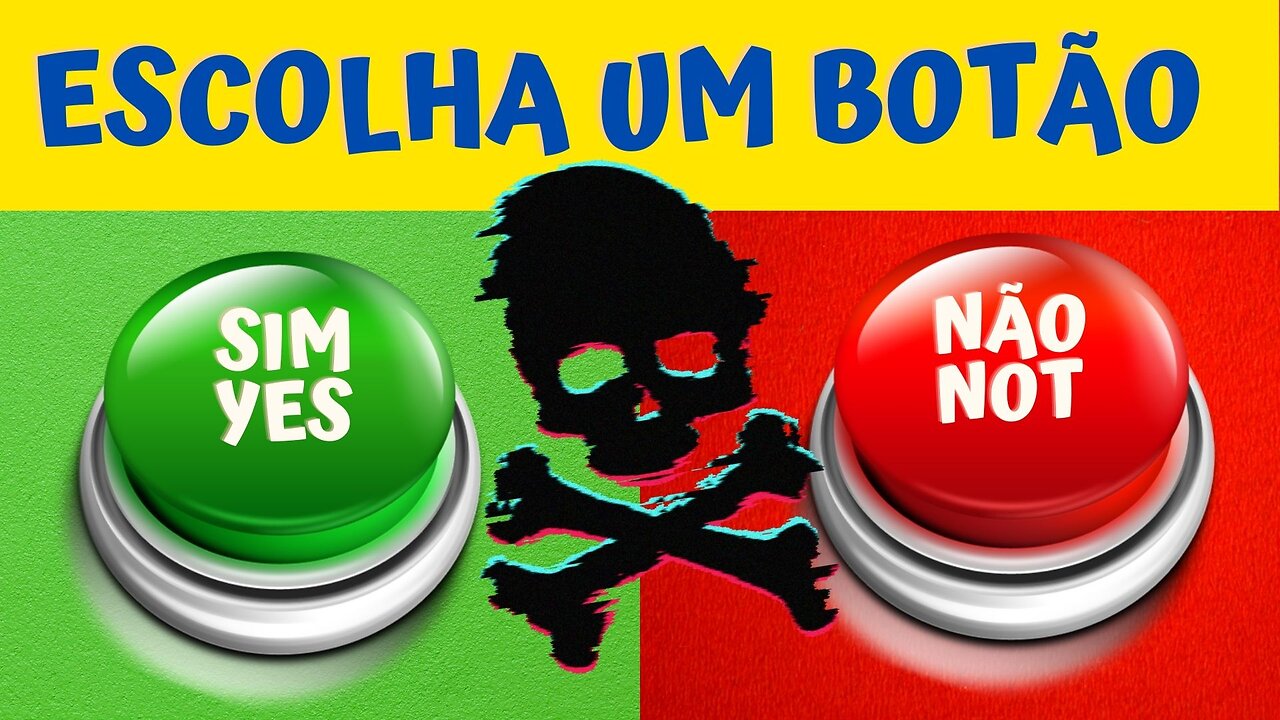 Choose a Button Yes or Not | SIM ou NÃO😱! Escolha um botão TikTok parte 2! EXTREMO 💀Jogo das Escolhas Quiz |