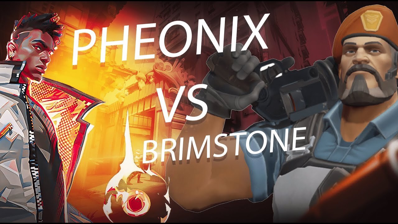 Pheonix VS Brimstone| VALORANT RAP BATTLES #1