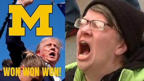 LUKE TARGETS! (Michigan Beats Ohio State 4 YEARS IN A ROW! Cope Like Kamala Buckeyes!)