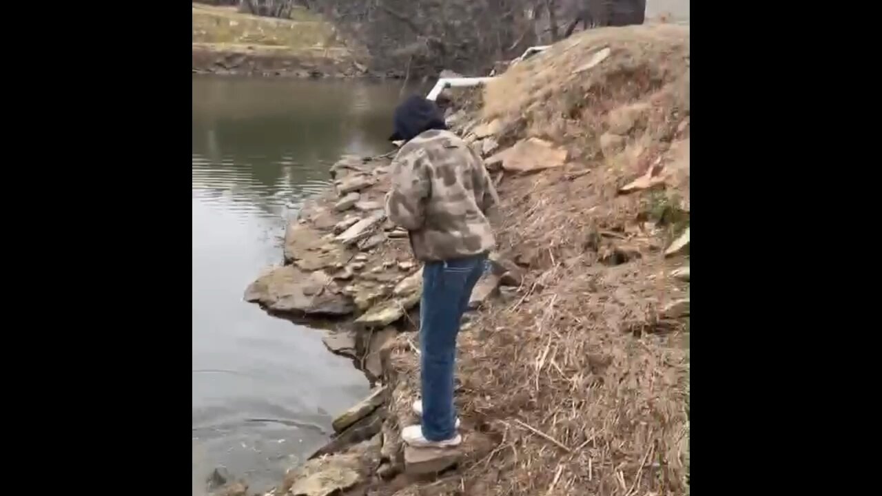 Fishing in 20 degree weather