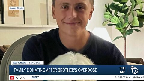 San Diego family donates to sober living home after son overdoses on fentanyl