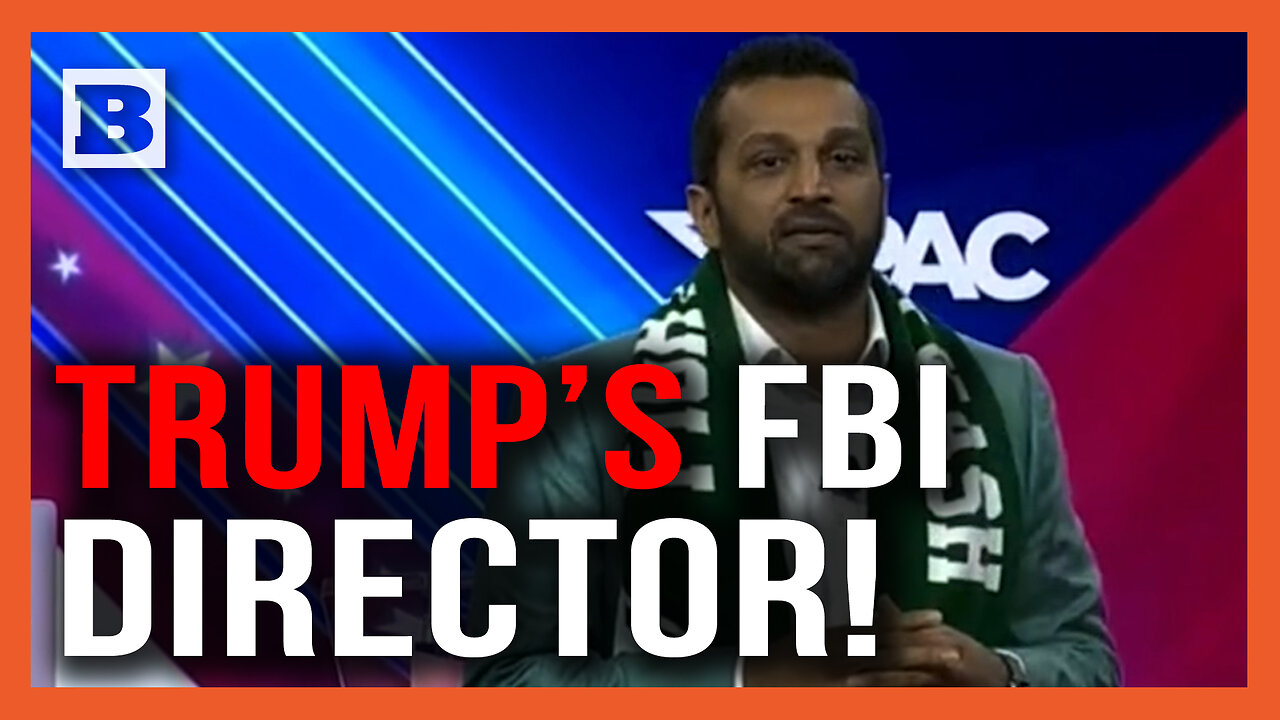 "They Have Weaponized Justice" Trump's FBI Director Pick Kash Patel Rails Against the Deep State