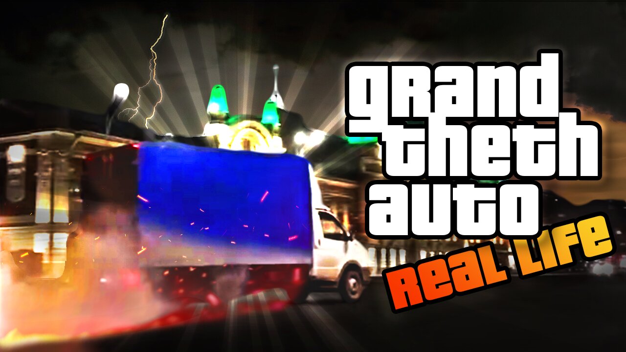 You need to see this: Truck sliding on the streets like in the GTA game.