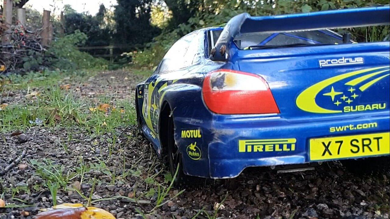 HPI WR8 spinning off the line