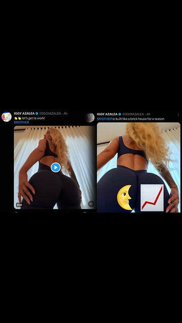 Y'all copping?! Iggy Azalea pushing a new crypto currency