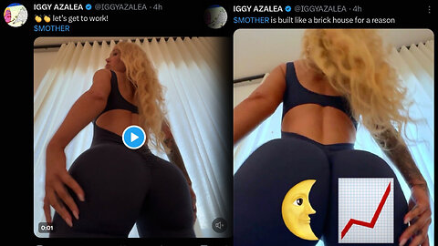 Y'all copping?! Iggy Azalea pushing a new crypto currency