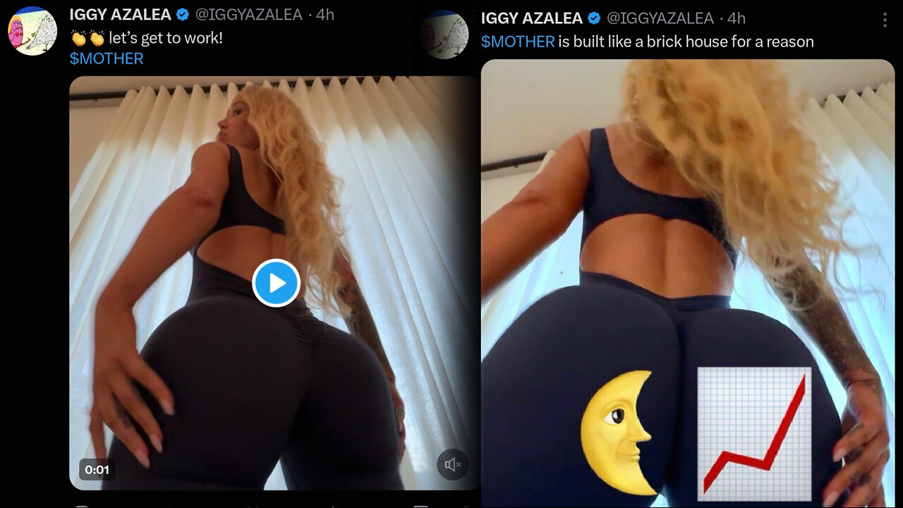 Y'all copping?! Iggy Azalea pushing a new crypto currency