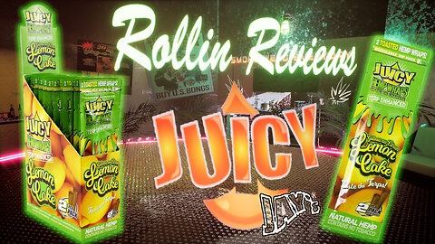 Juicy Jay's Hemp Wraps | Lemon Cake Review