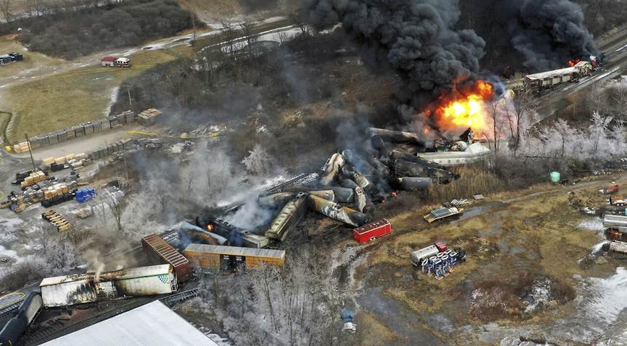 In East Palestine, Ohio, There Remain More Questions Than Answers Following Disastrous Train Derailm