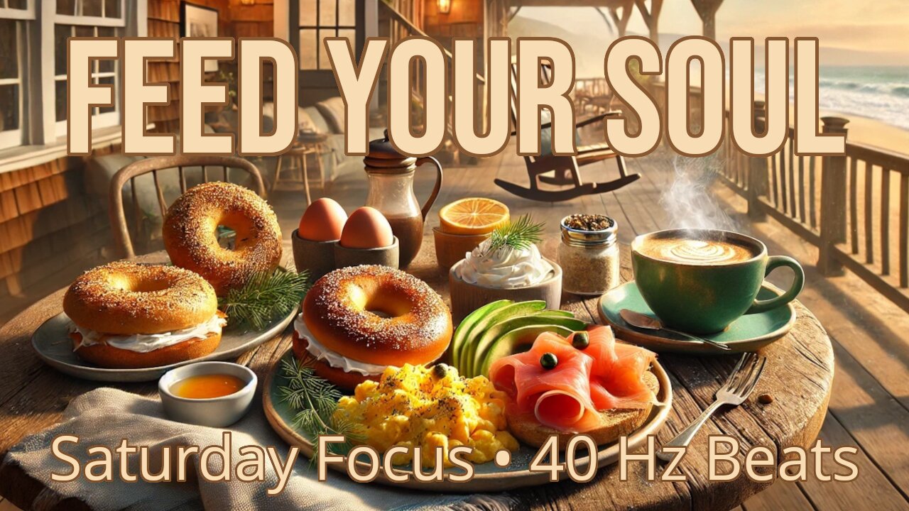 Feed Your Soul: Saturday Morning Focus with 40 Hz Binaural Beats