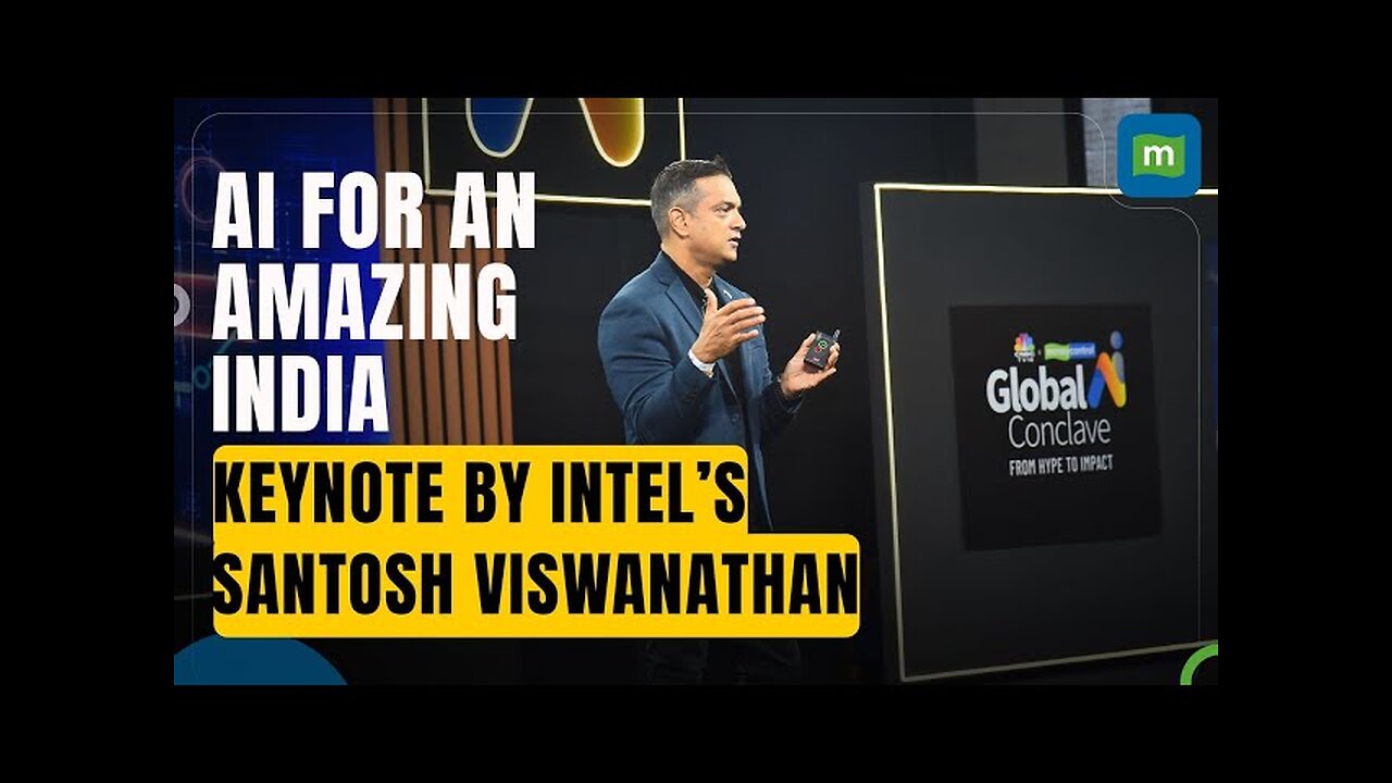 AI for an Amazing India: Keynote by Intel’s Santosh Viswanathan | Global AI Conclave 2024