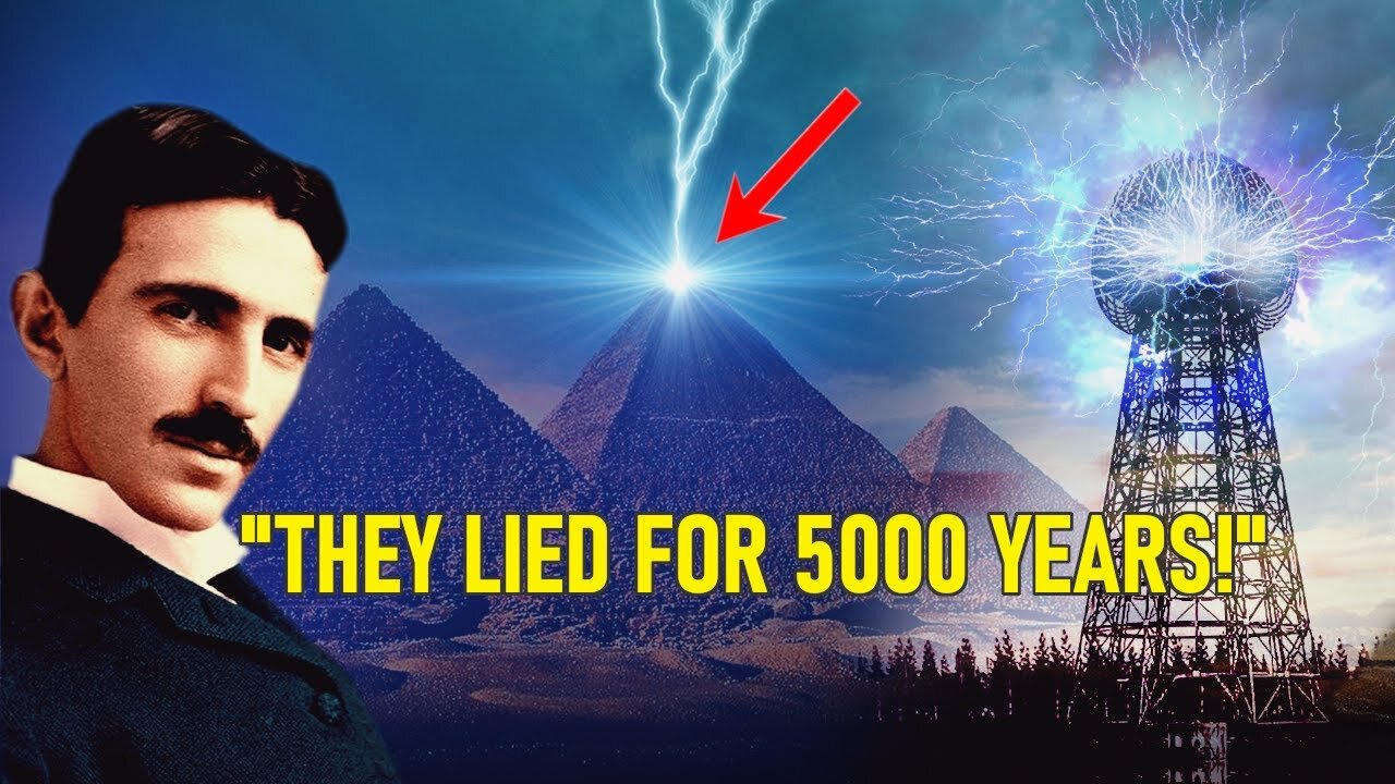 Nikola Tesla Was Hiding This MASSIVE SECRET of Great Pyramid! - Unlimited Free Energy