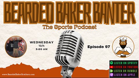 Bearded Baker Banter episode 97 December 4 2024