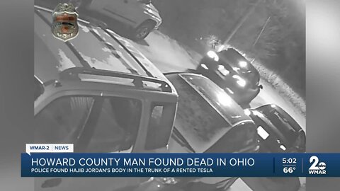 Police in Ohio discover missing Howard County man dead inside trunk of abandoned rental car