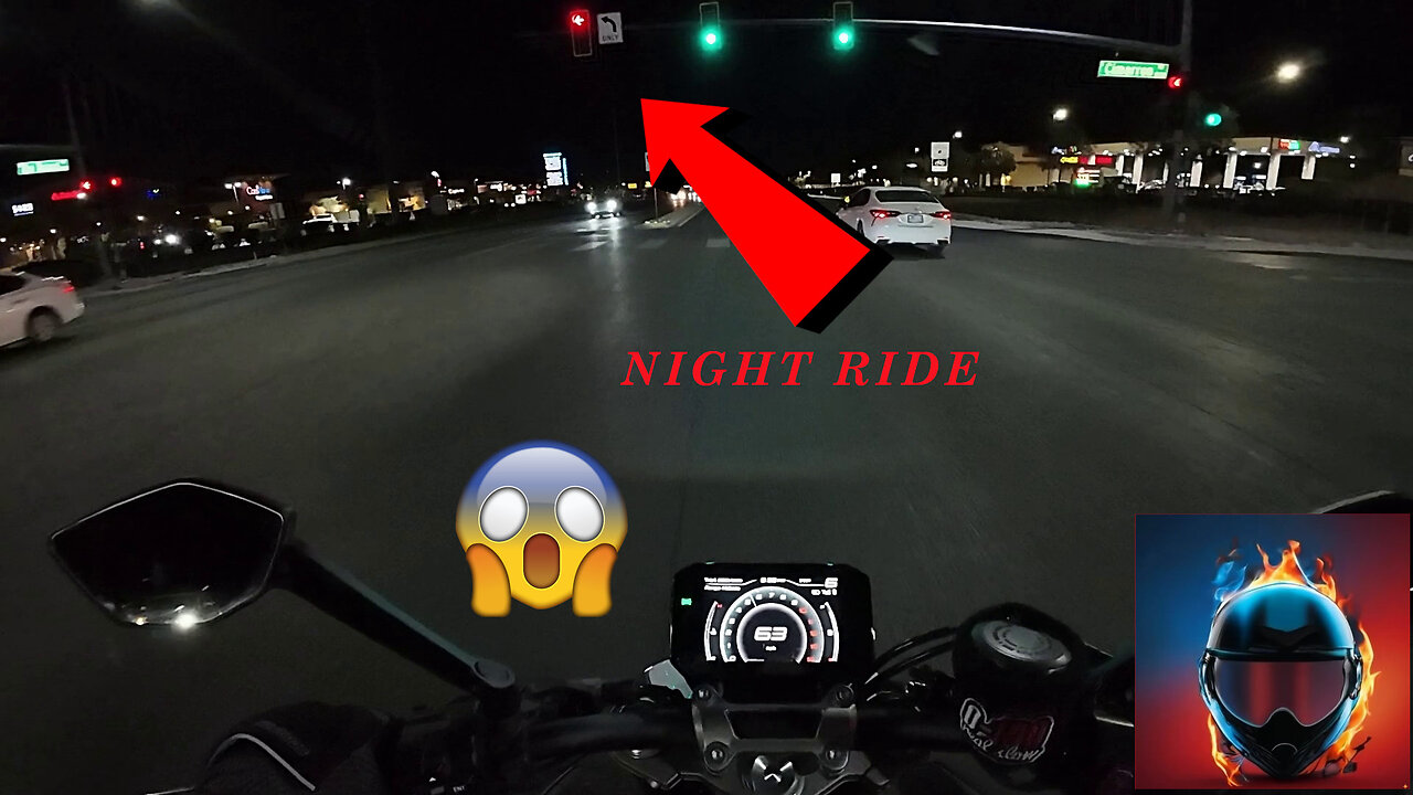 My first Night Ride - Cfmoto nk450