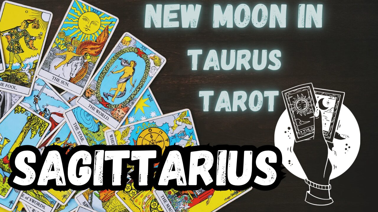 Sagittarius ♐️- Hard days are over! New Moon in Taurus Tarot reading #sagittarius #tarotary #tarot