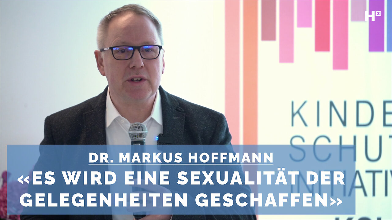 Entwicklungspsychologe Dr. Hoffmann: «Neue Sexualpädagogik will auch Handlungsinhalte vermitteln»