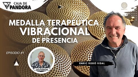 Medalla Terapéutica Vibracional de Presencia con Enric Rodó Vidal - Carlina Projects