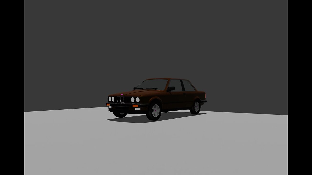 Car Crash (Blender Animation, High Quality)