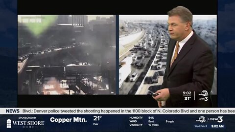 Traffic alert: Major delays on SB I-25 getting into downtown Denver