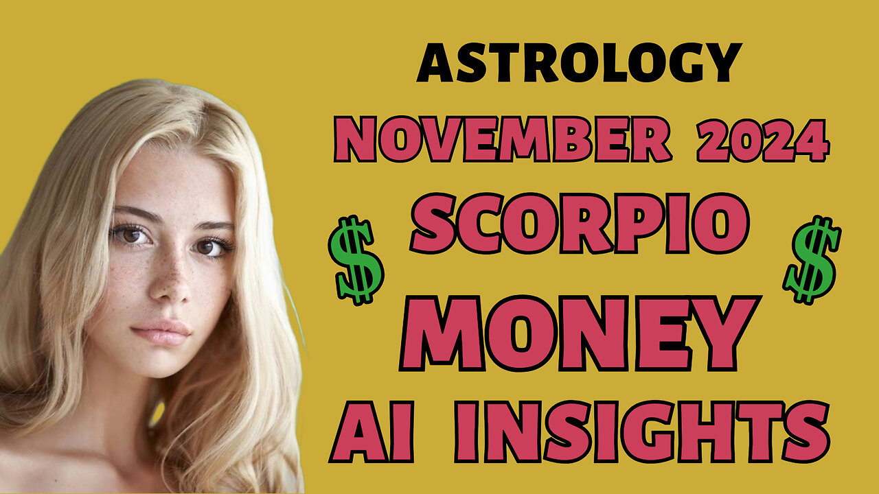 AI Unveils Scorpio's Financial Destiny November 2024: Hidden Wealth Revealed!