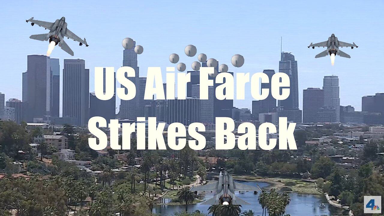 Los Angeles Strikes Back with the US Air Farce Against the Spy Balloon Invasion