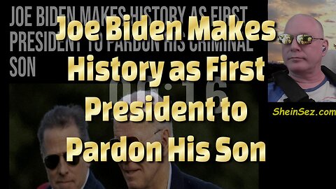 Joe Biden Makes History as First President to Pardon His Son-727