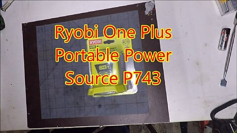 Ryobi One Plus Portable Power Source P743 Review