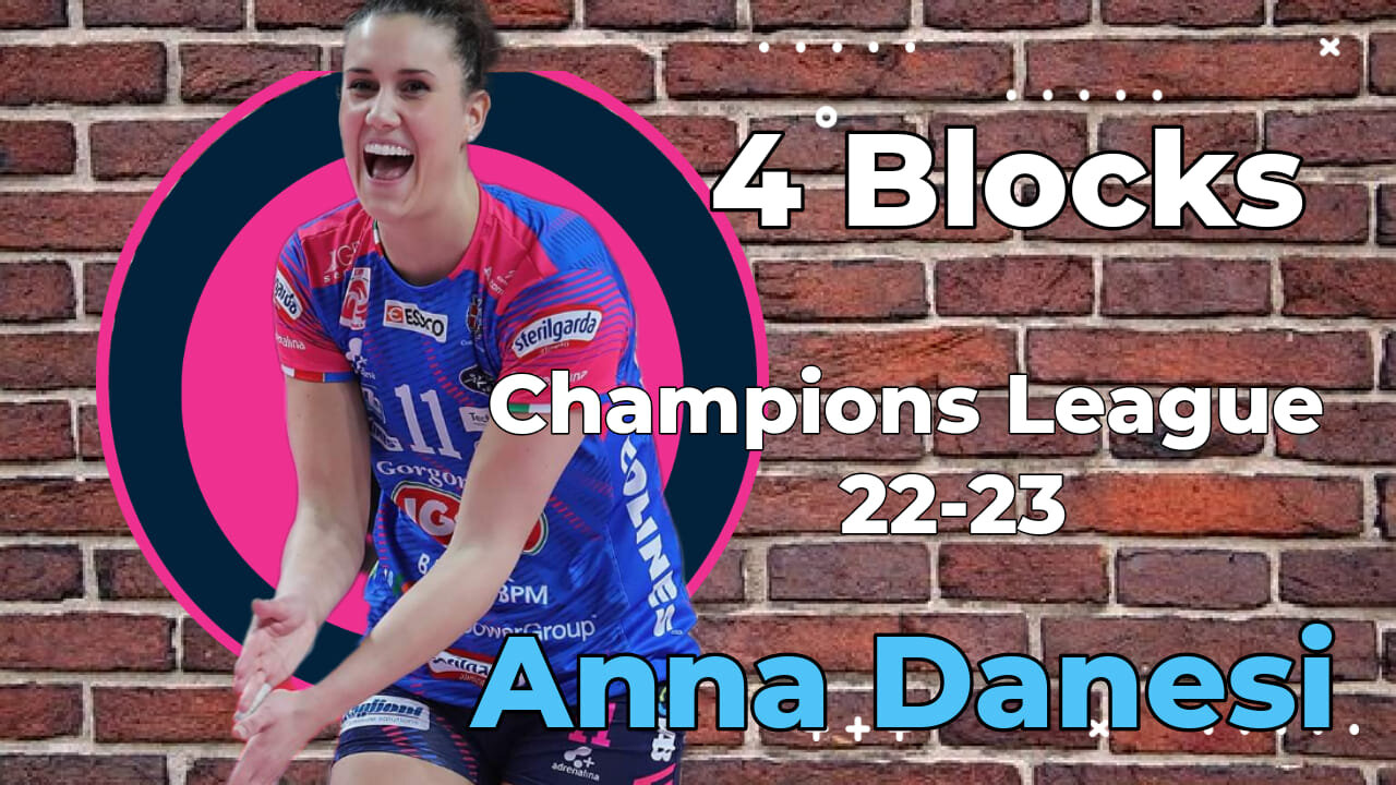 [Champion League 22/23] [Novara vs SC Potsdam] [Anna Danesi] [31-01-2023]