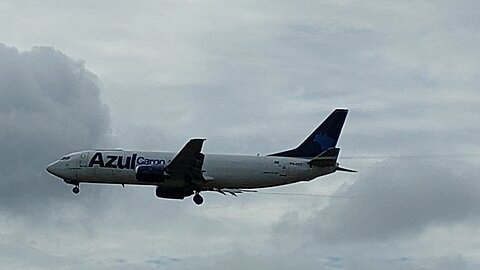 Boeing 737-300F PR-AJY vindo de Campinas para Manaus