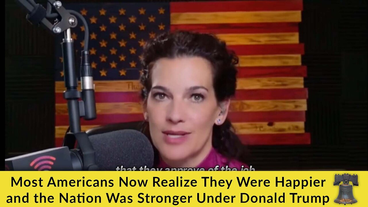 Most Americans Now Realize They Were Happier and the Nation Was Stronger Under Donald Trump