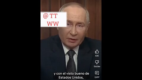 Putin anunsia potencialmente Guerra mundial?