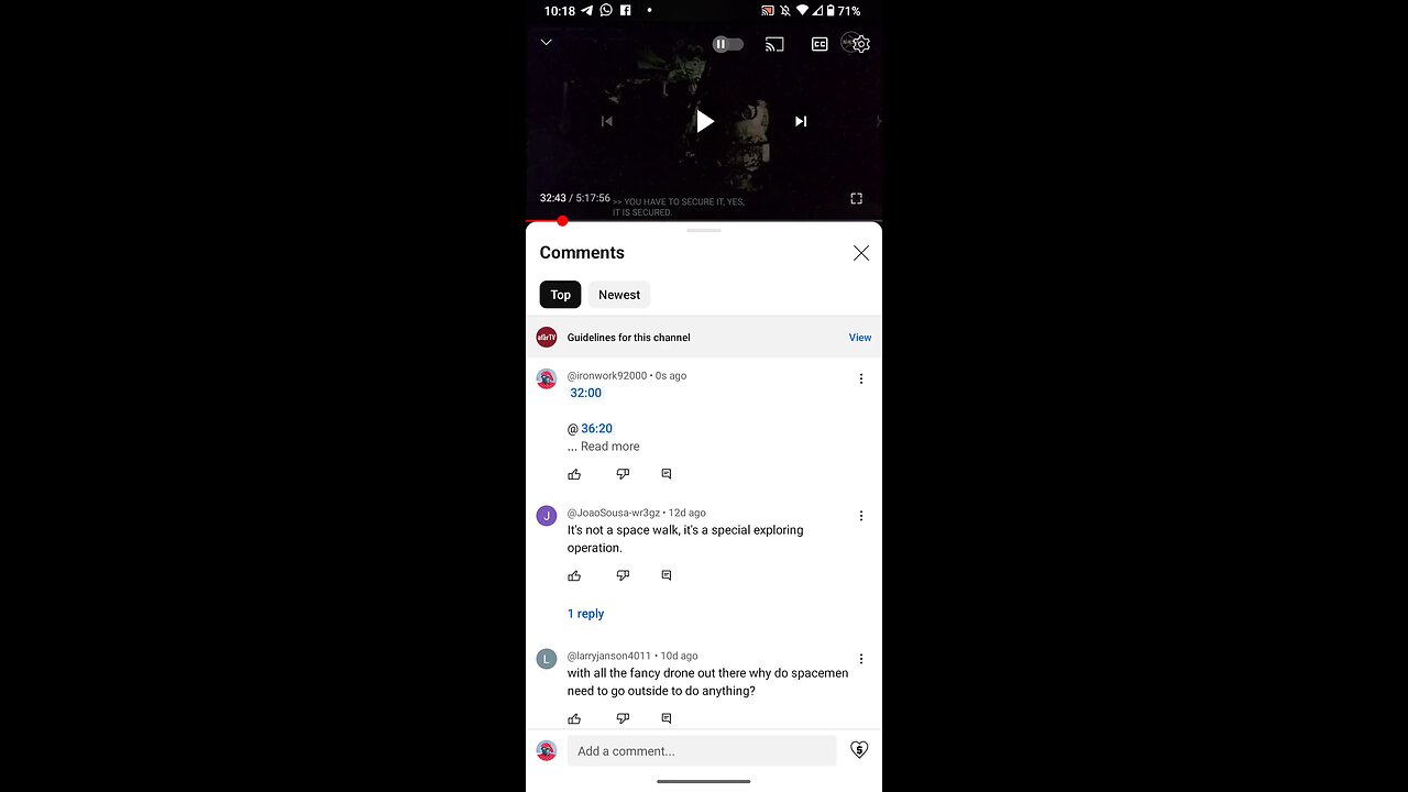 Russia 'servicing' ISS 😒🙄😒🙄