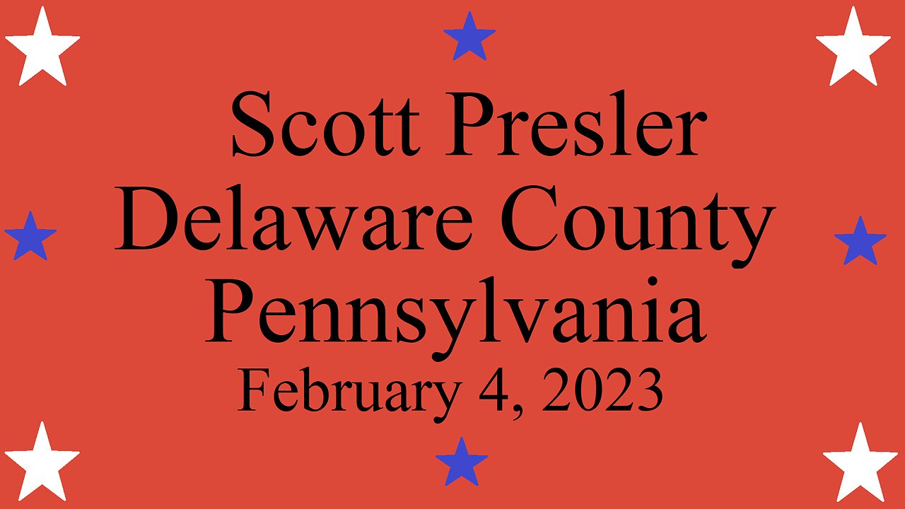 Scott Presler Voter Registration Event - February 4, 2023