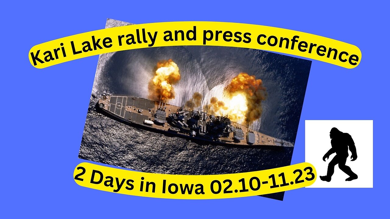 Kari Lake rally and press conference in Iowa 02.01-11.23