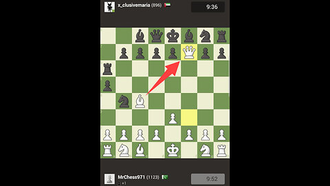 Checkmate in just two moves