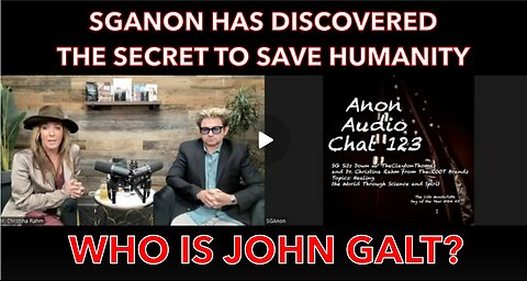 SGANON W/ VERY BENEFICIAL INTEL FOR HUMANITY. JGANON, GENE DECODE, CLIF HIGH