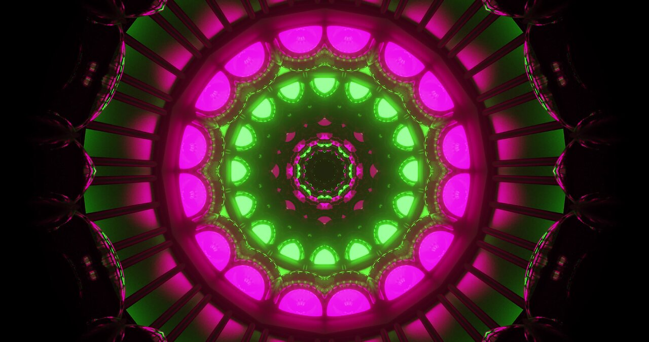 vj loop neon pink purple abstract background video | abstract pink neon tunnel 4k free