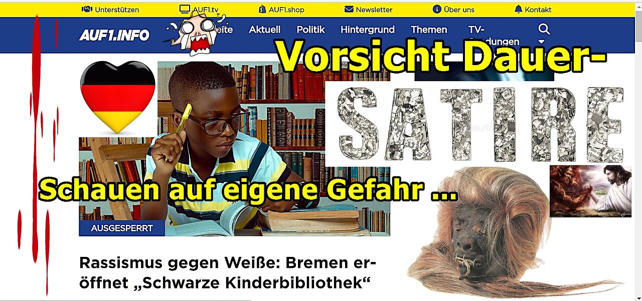 Traurige Nachrichten an das Deutsche Volk vom 01.02.2023 (pure Satire, Vorsicht) !!! ...