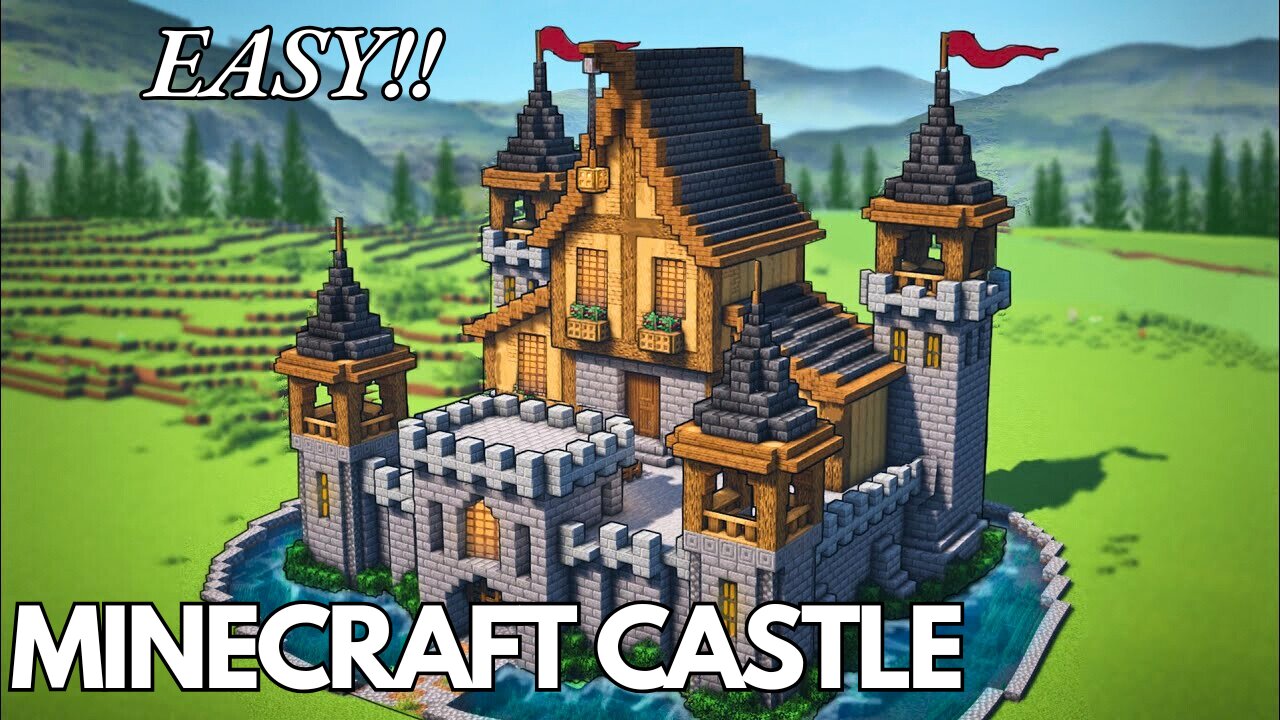 Minecraft: How to Build a Minecraft Castle | Full Tutorial